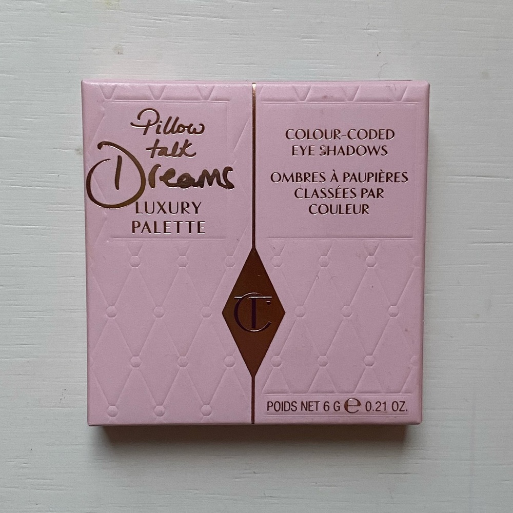 BRAND NEW CHARLOTTE TILBURY EYESHADOW QUAD IN PILLOW TALK DREAMS